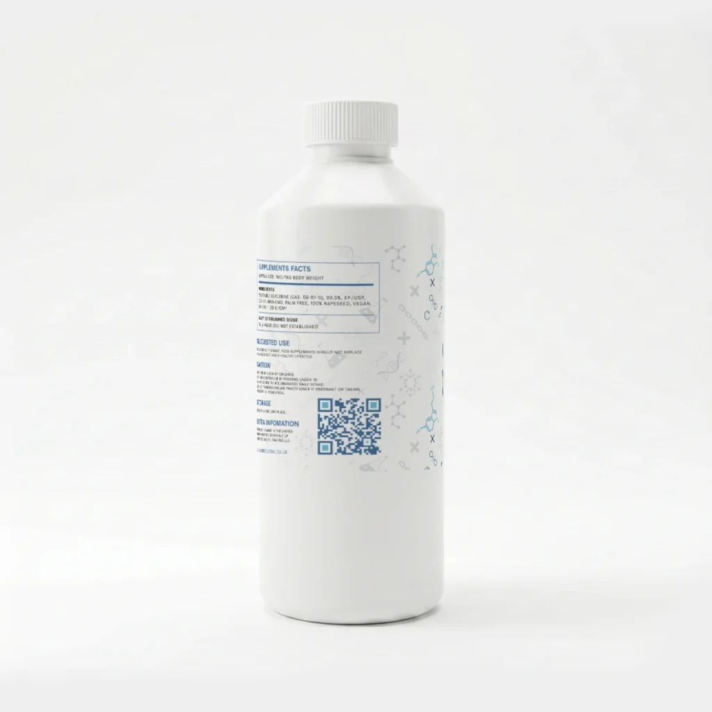 Label and ingredient panel