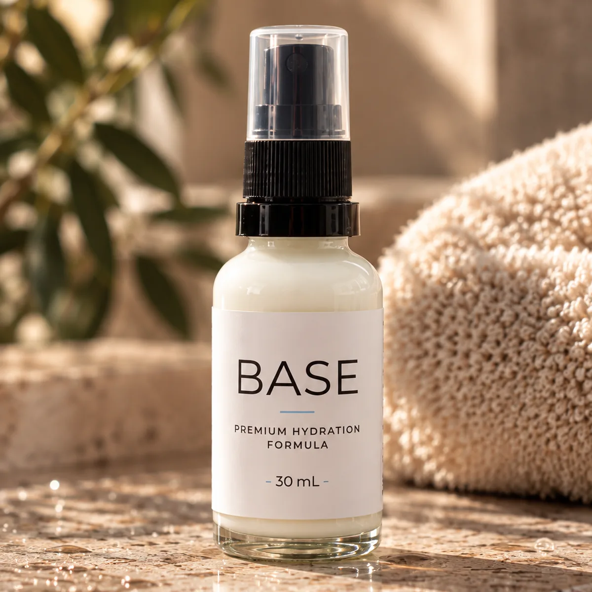 Gencore Base Moisturiser, 30ml premium hydration formula