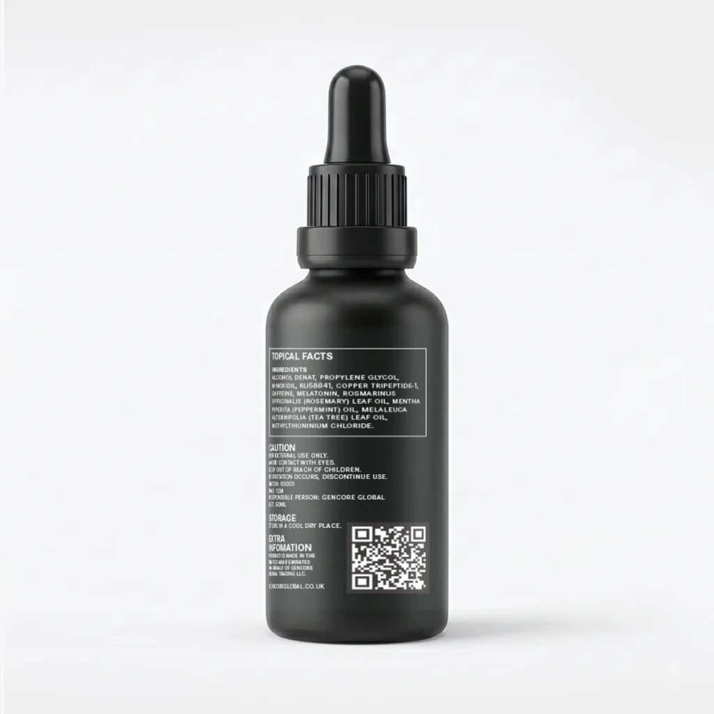 Revyve Hair Serum, back